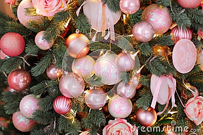 Christmas festive decoration. Stock Photo