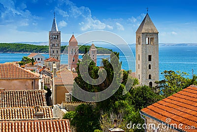 Beautiful cityscape of Croatia Stock Photo
