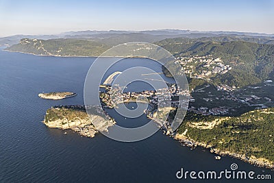 Amasra town on the Black sea coast, Turkey Stock Photo