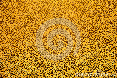 Beautiful classical carpet of machine work. Persian Carpet Texture, abstract ornament. Round mandala pattern, Stock Photo