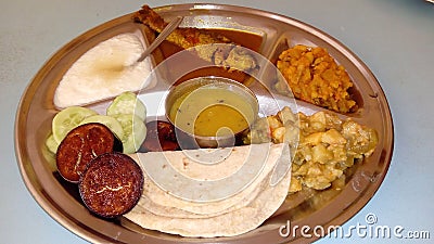 Beautiful closeup indian food dish Stock Photo