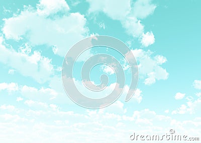 Beautiful cloudscape Stock Photo