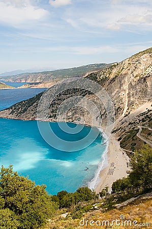 Beautiful coast Stock Photo