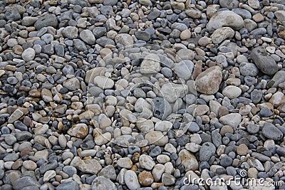 Beautiful colourful small and big stones outdoor nature photography Stock Photo