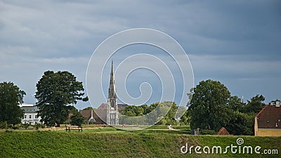 Beautiful Copenhagen cityscape Stock Photo