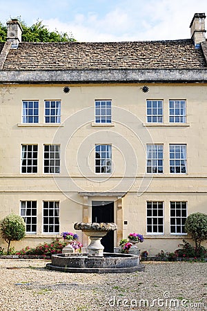 Beautiful Country House Stock Photo