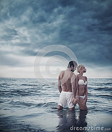 Beautiful couple Stock Photo