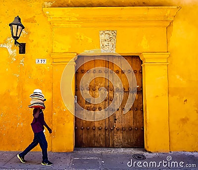 View of Cartagena. Colombia Editorial Stock Photo