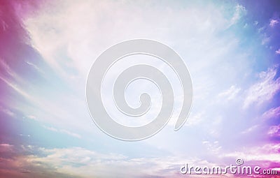 Beautiful Dramatic Sky Stock Photo