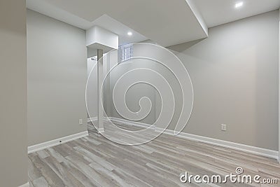 Beautiful empty room after repair Stock Photo