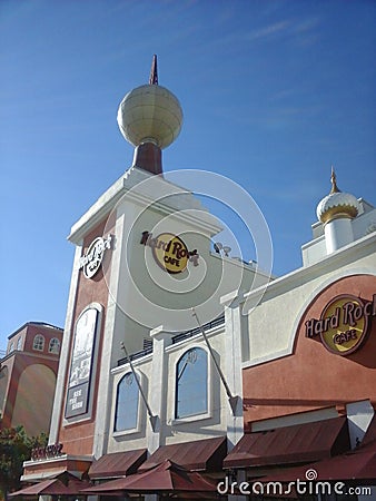 Beautiful exterior structure of the Trump Taj hotel, Atlantic city. Editorial Stock Photo