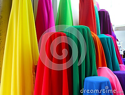 Beautiful fabric pattern Stock Photo