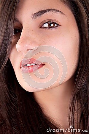 Beautiful Face Stock Photo