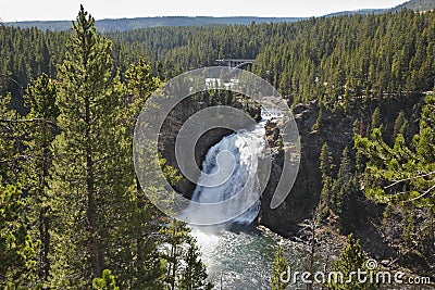 Beautiful falls Stock Photo