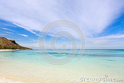 Beautiful fiji island Stock Photo