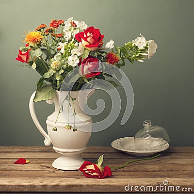 Beautiful flower bouquet Stock Photo