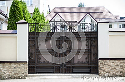 Beautiful gate Stock Photo