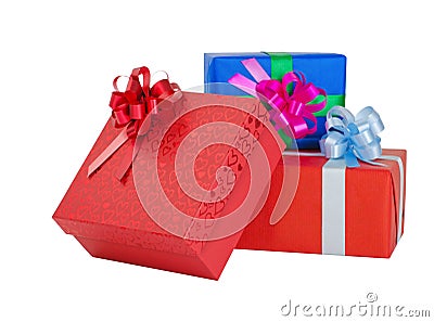 Beautiful giftbox Stock Photo