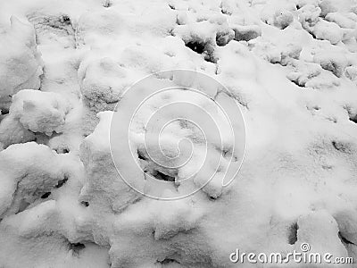 Beautiful gradient background banner for text - texture of uneven snow Stock Photo