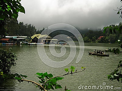Beautiful Greenish Landscape View Of Kodaikanal River Editorial Stock Photo