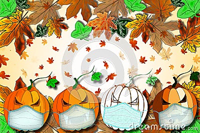 Halloween background Stock Photo