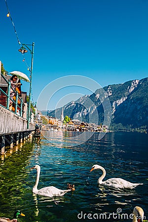 Beautiful Hallstatt, Austria Stock Photo