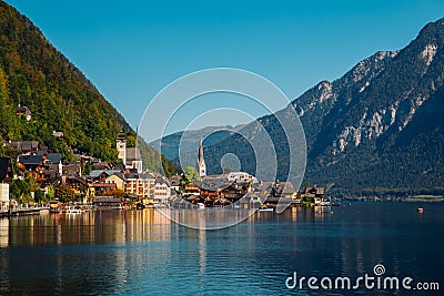 Beautiful Hallstatt, Austria Stock Photo