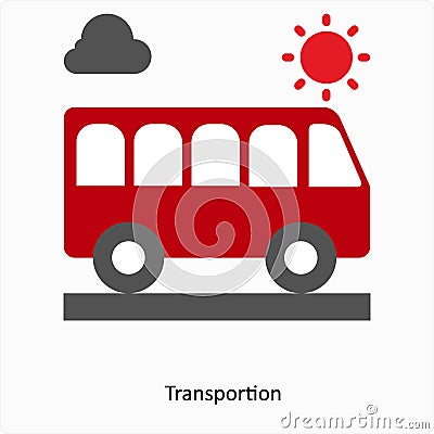 Transportion Vector Illustration