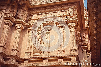 Beautiful Hindu temple in Malaysia Stock Photo