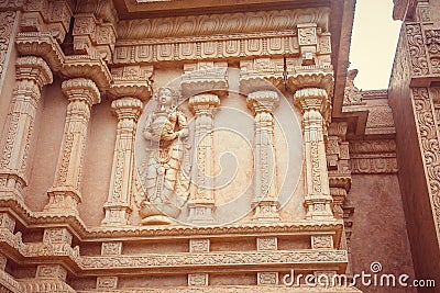 Beautiful Hindu temple in Malaysia Stock Photo