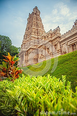 Beautiful Hindu temple in Malaysia Stock Photo