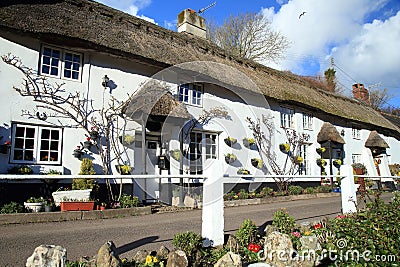 Beautiful historic cottage Stock Photo