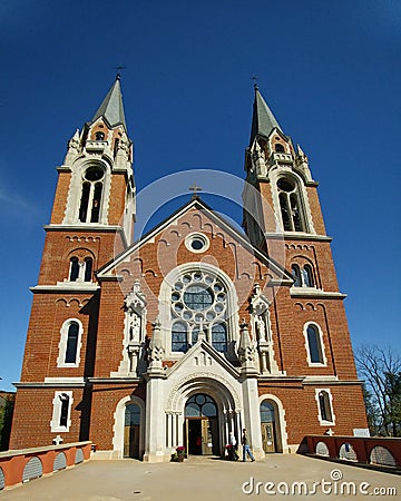 Holy Hill Cathedral, Hubertus, WI Editorial Stock Photo