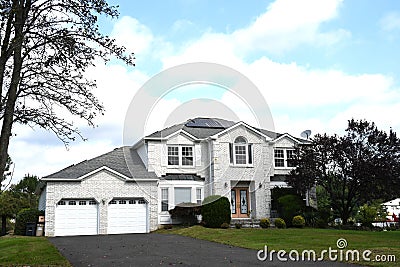 Beautiful Home In New Jersey. Editorial Stock Photo