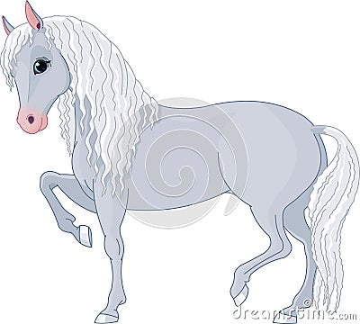 Beautiful horse Vector Illustration