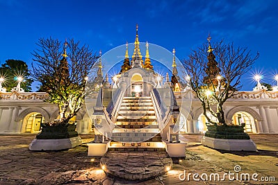 Beautiful Hotel Of Chiang Mai Thailand Stock Photo