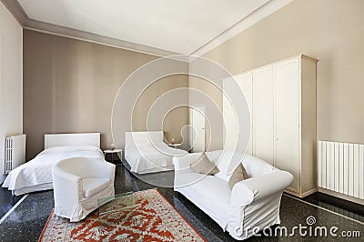 Beautiful hotel room Stock Photo