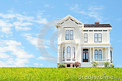 Beautiful house Stock Photo