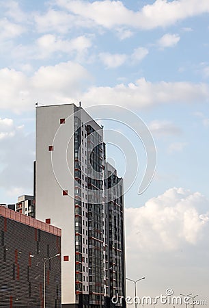 Beautiful houses for life Stock Photo