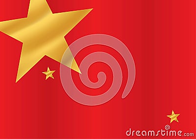 Beautiful illustration of a Red Star Background Abstract Design. Vector image. 21 JULY 2017 Stock Photo