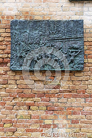 Beautiful images of the Ghetto of Venice Editorial Stock Photo