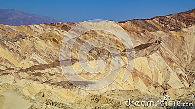 Beautiful inspirational landscape - Death Valley National Park Stock Photo