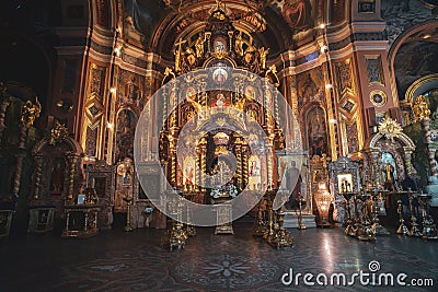 Kazan Church The Cathedral in irkutsk city, Russia Stock Photo