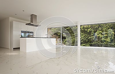 Beautiful interior of a modern house Stock Photo