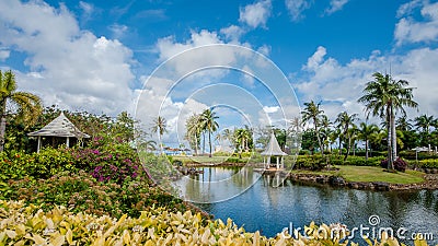 The beautiful island of Saipan Editorial Stock Photo