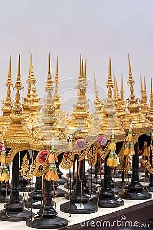 Beautiful Khon Masks Ramayana epic Editorial Stock Photo