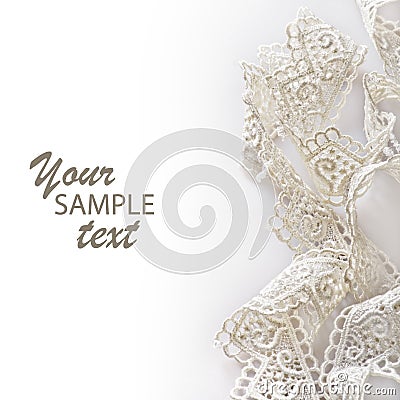 Beautiful lace Stock Photo