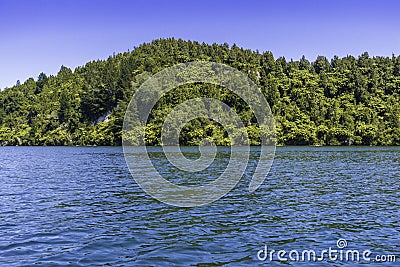 Beautiful Lake Rotoiti Stock Photo