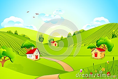 Beautiful Landscape Stock Photo