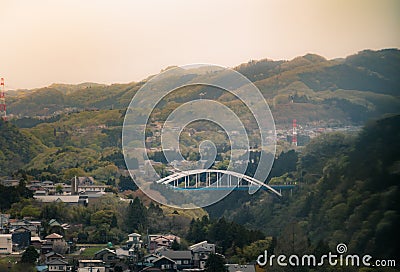 Beautiful landscape in the Japanese Stock Photo